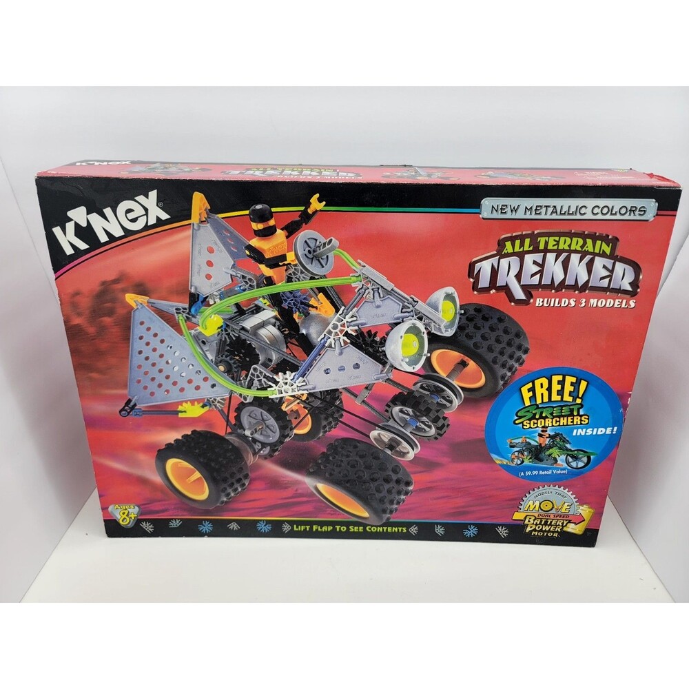 K’nex All Terrain Trekker Replacement BOX ONLY with Instruction Manual